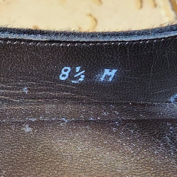 Stuart Weitzman Animal Print Ponyhair Wedge Pumps Size 8.5M - Picture 13 of 16